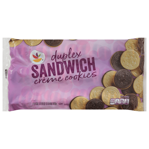 Stop & Shop Sandwich Creme Cookies Duplex