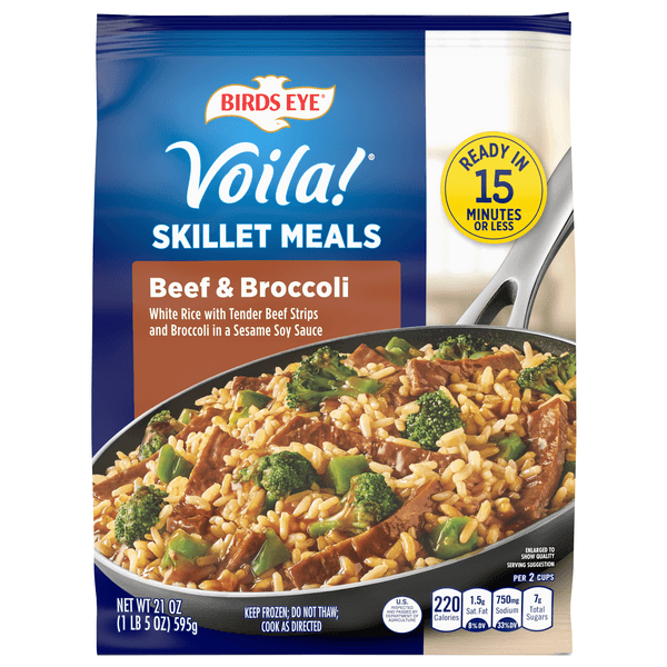 Birds Eye Voila! Skillet Meals Beef & Broccoli
