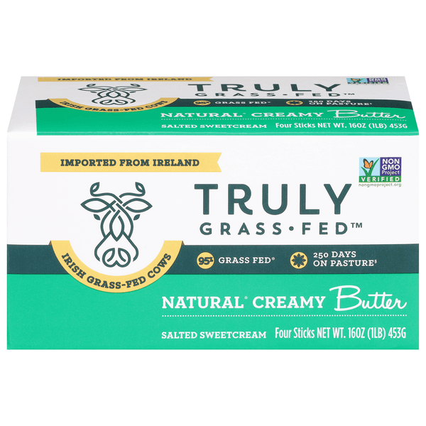 Truly Grass-Fed Natural Creamy Sweetcream Salted Butter