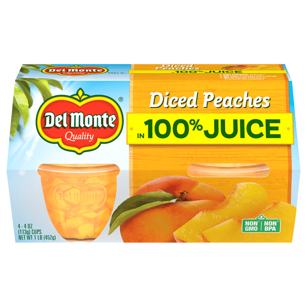 Is it Mustard Free? Del Monte Quality Diced Peaches In 100% Juice