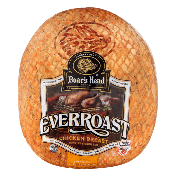 Boar'S Head Deli Chicken Breast Everroast Oven Roasted (Regular Sliced