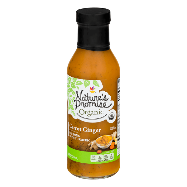 Nature'S Promise Organic Carrot Ginger With Turmeric Dressing