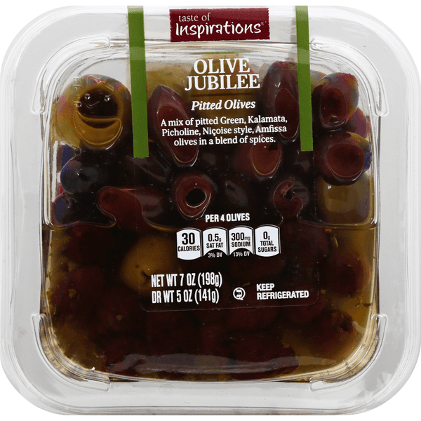 Taste Of Inspirations Olive Jubilee Pitted Olives