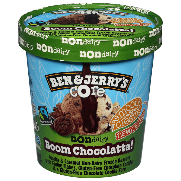 Ben & Jerry'S Boom Chocolatta Core Non-Dairy Dessert