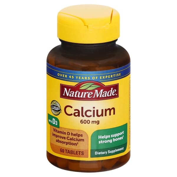 Nature Made Calcium With Vitamin D3 Dietary Supplement
