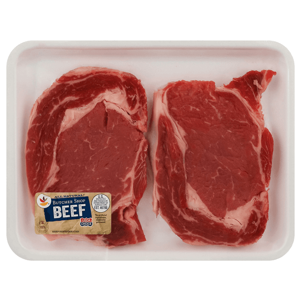 Stop & Shop Natural Thin Cut Beef Ribeye Steak Fresh