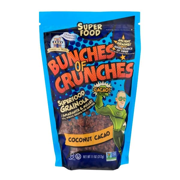 Bakery On Main Bunches Of Crunches Superfood Grainola Coconut Cacao