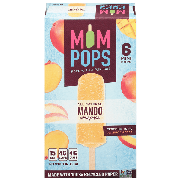 Mompops Mini Pops Mango