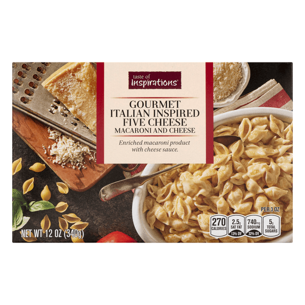 Taste Of Inspirations Macaroni & Cheese Italian Inspired Five Cheese