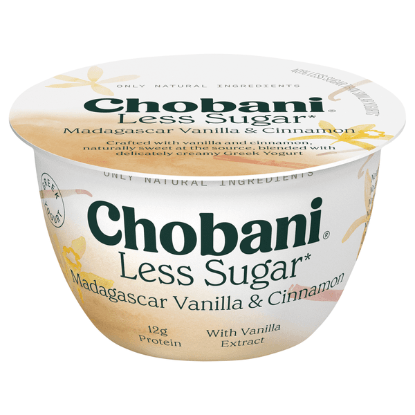 Is it Nitrate & Nitrite Free? Chobani Less Sugar Madagascar Vanilla & Cinnamon Greek Yogurt