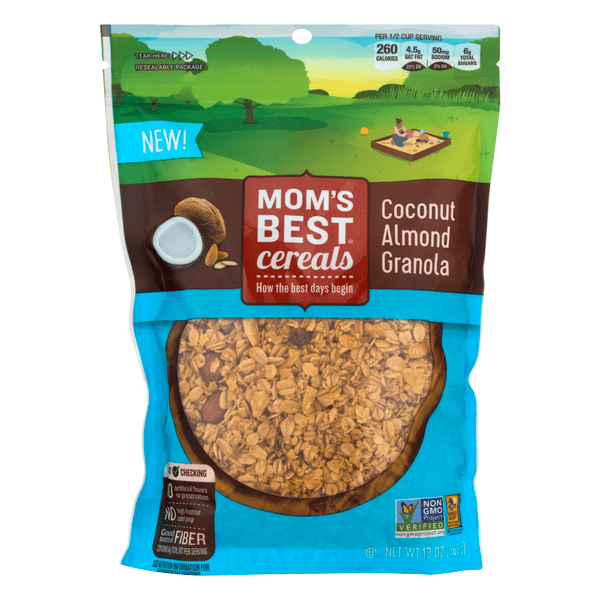 Mom'S Best Cereals Coconut Almond Granola