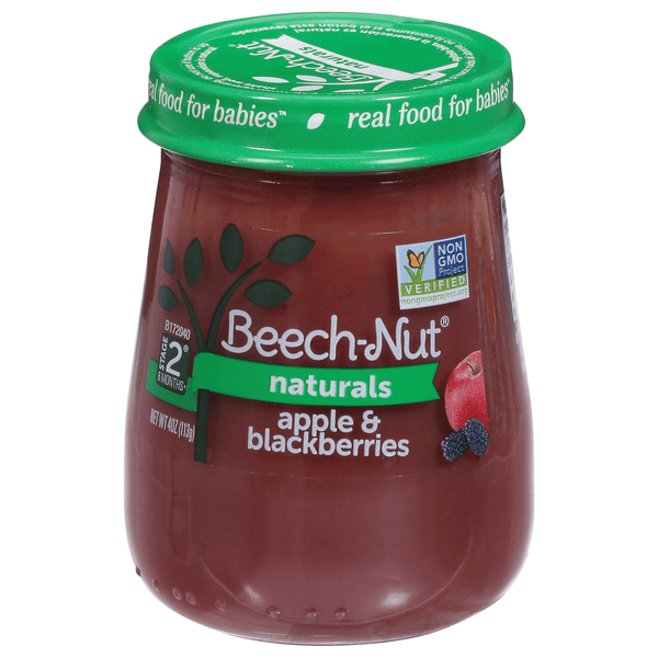 Beechnut Naturals St 2 Apple Blkbry Jar