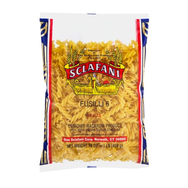 Sclafani Fusilli Pasta