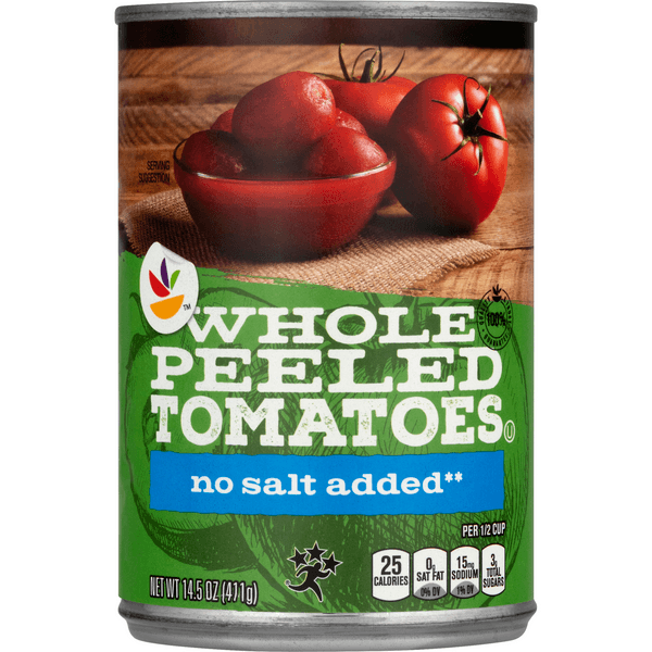 Our Brand Tomatoes Whole Peeled No Salt Added