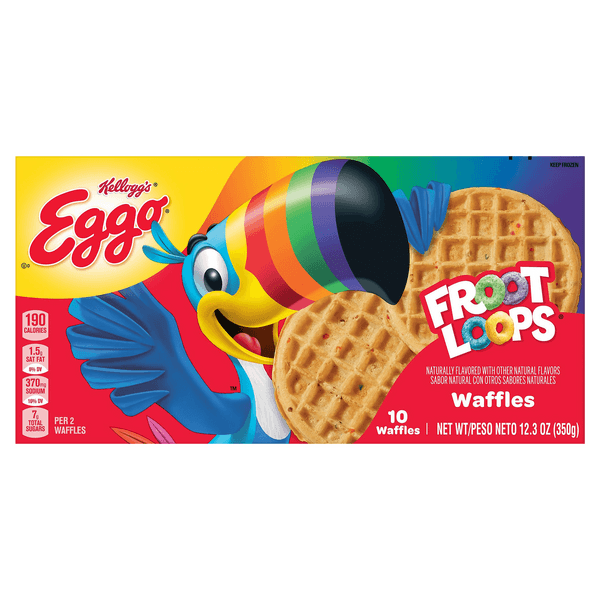 Kellogg'S Eggo Froot Loops Waffles