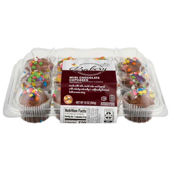 Our Brand Bakery Cupcakes Mini Chocolate