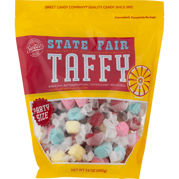 State Fair Candies Taffy Assorted Party Size