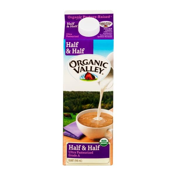 Organic Valley Half & Half Organic Ultra Pasteurized Grade A