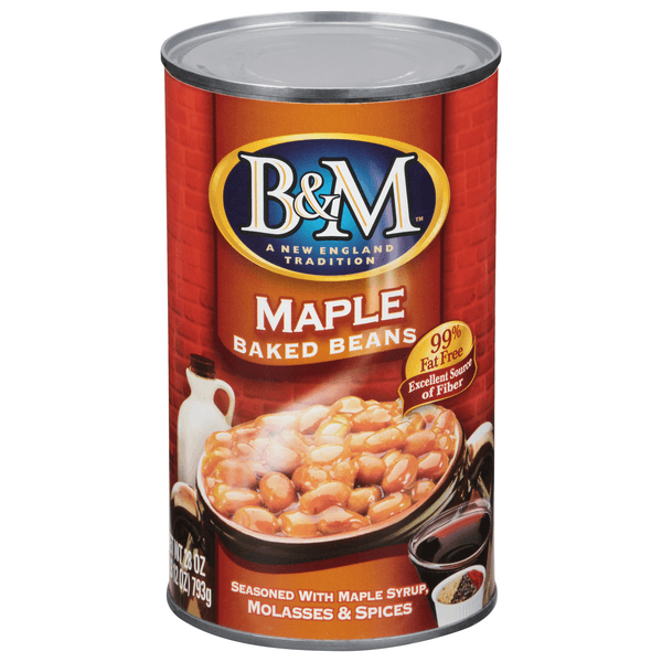 B&M Baked Beans Maple 99% Fat Free
