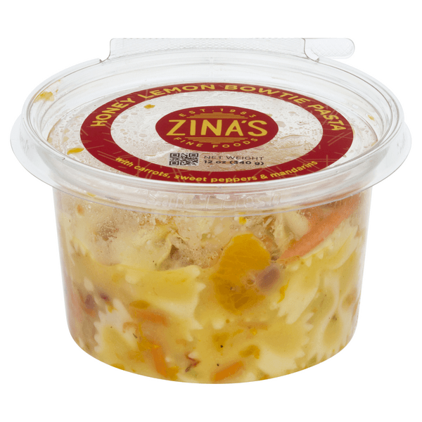 Zina'S Salads Pasta Bowtie Honey Lemon