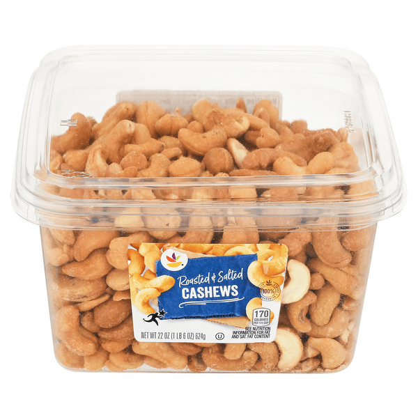 Stop & Shop Cashews Roasted & Salted Natural