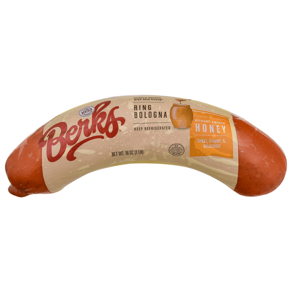 Berks Ring Bologna Hickory Smoked Honey