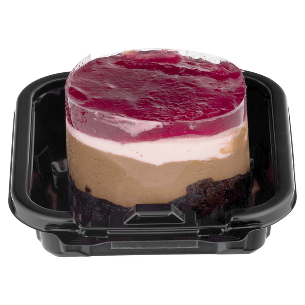 Our Brand Bakery Chocolate Raspberry Mousse Cake Single Serve
