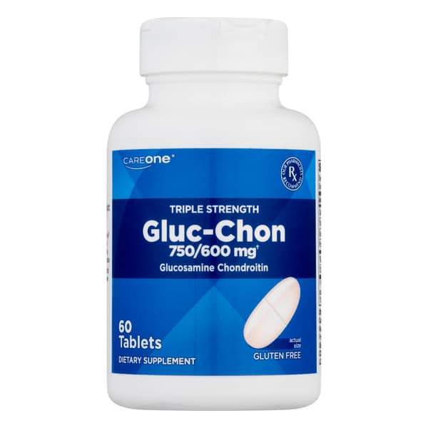 Careone Gluc-Chon Triple Strength 750/ Tablets Gluten Free