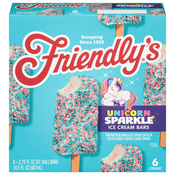Friendly'S Unicorn Sparkle Ice Cream Bars