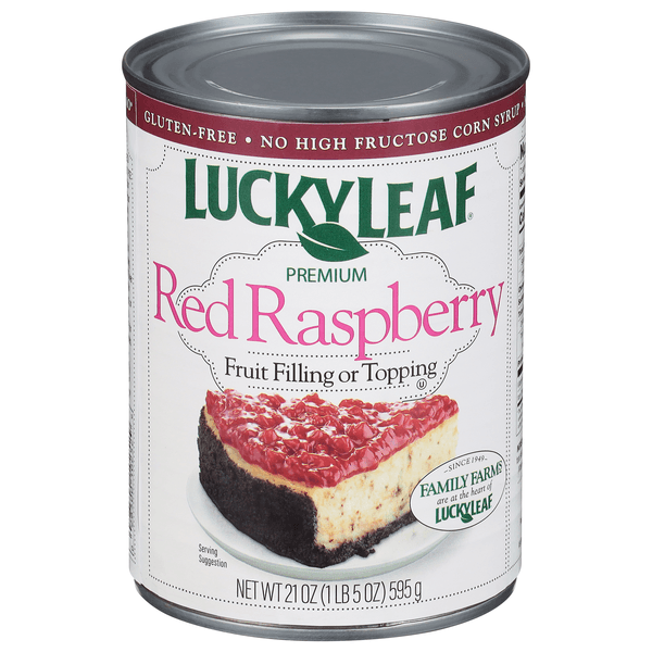 Lucky Leaf Fruit Filling & Topping Premium Red Raspberry