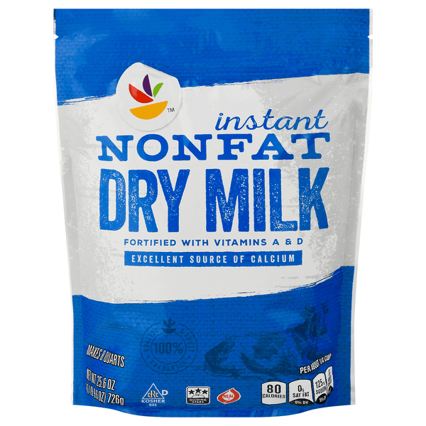 Stop & Shop Instant Dry Milk Non Fat - Makes