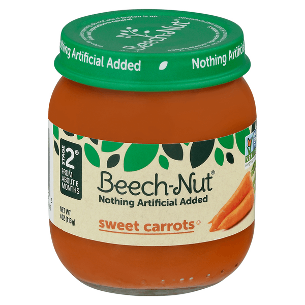 Beech-Nut Stage 2 Baby Food Sweet Carrots