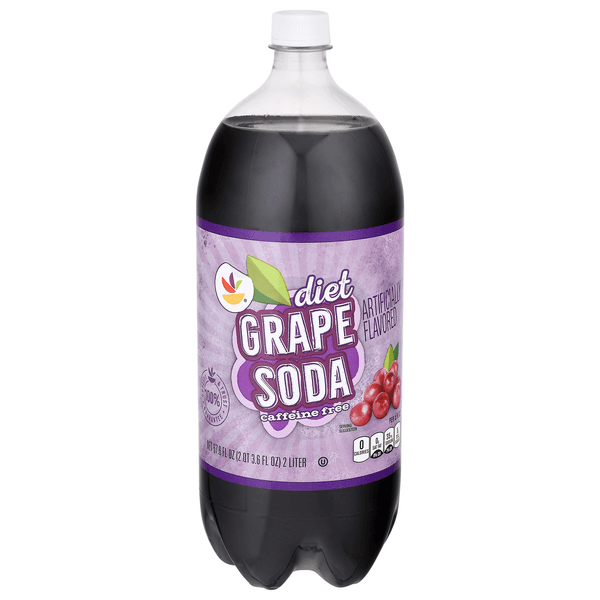 Stop & Shop Diet Grape Soda