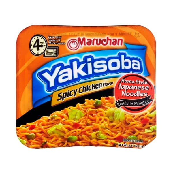 Maruchan Yakisoba Japanese Noodle Home-Style Spicy Chicken