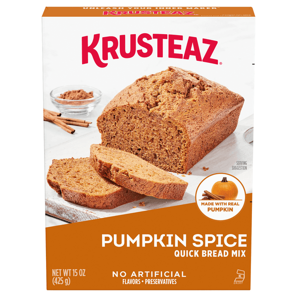 Krusteaz, Quick Bread Mix, Pumpkin Spice