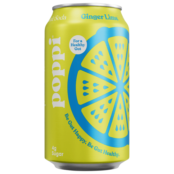 Poppi Ginger Lime Prebiotic Soda