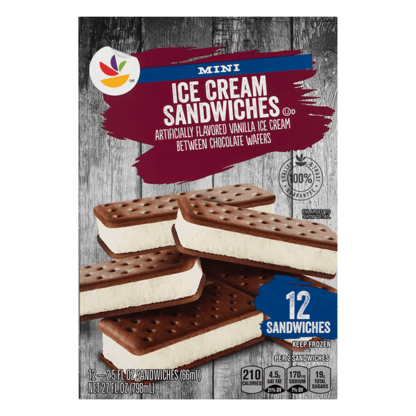 Stop & Shop Ice Cream Sandwiches Mini