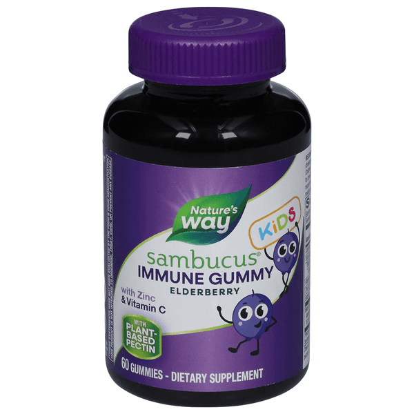Nature'S Way Sambucus For Kids Immune Support Elderberry Gummies
