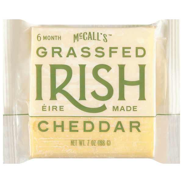 Mccall'S Grass-Fed Irish Aged Cheddar Cheese