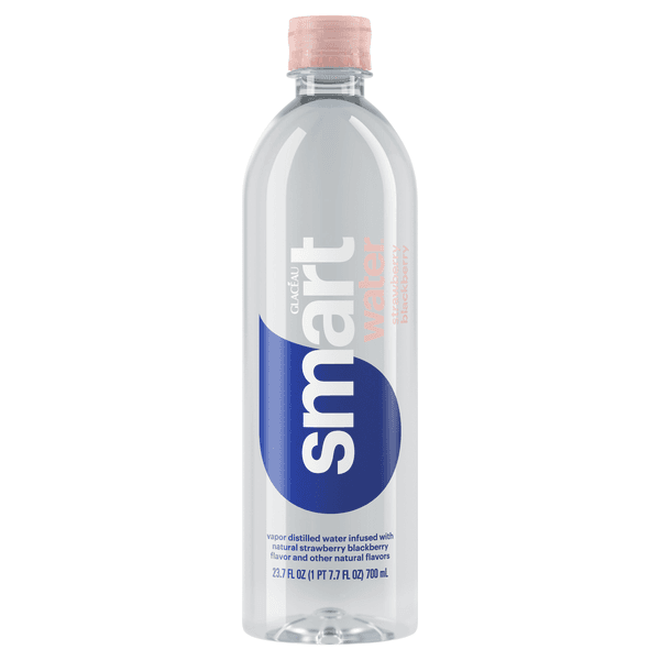 Smartwater Vapor Distilled Water Strawberry Blackberry