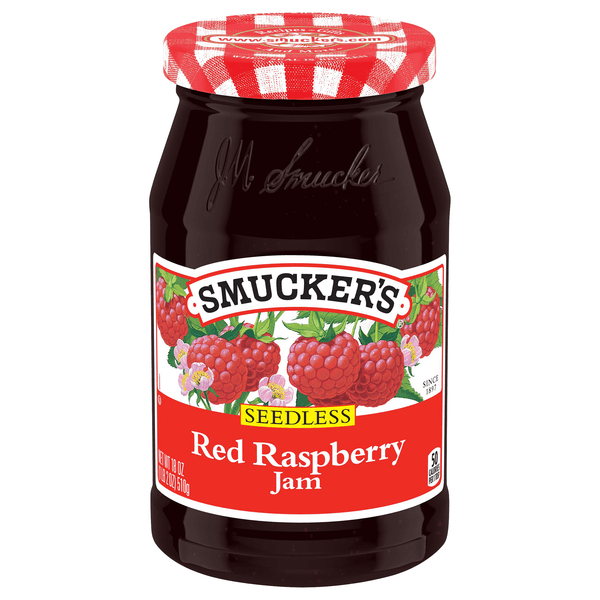 Is it Low Sugar? Smucker's Seedless Red Raspberry Jam, 18 Ounces
