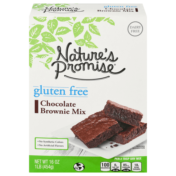 Nature'S Promise Brownie Mix Chocolate Gluten Free