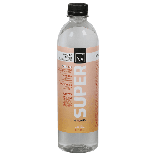 Nirvana Super Orange Peach Infused Super Water