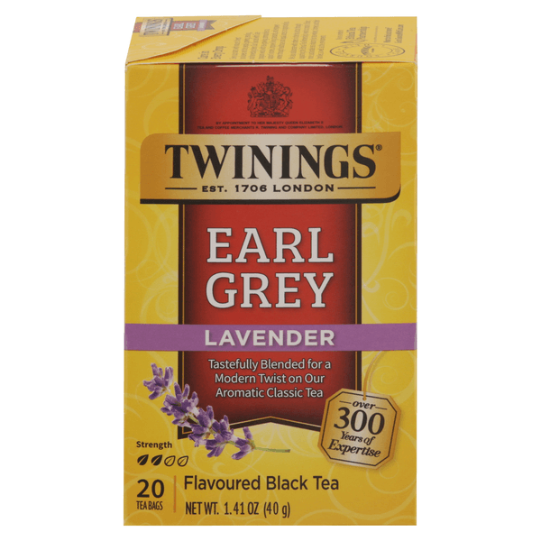 Twinings Of London Black Tea Earl Grey Lavender