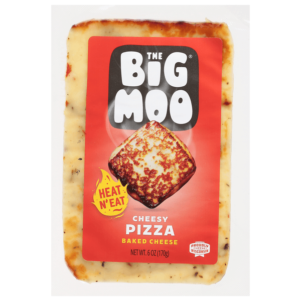 The Big Moo Cheesy Pizza Baked Cheese