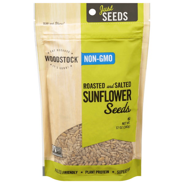 Woodstock Just Seeds Sunflower Seeds Roasted & Salted