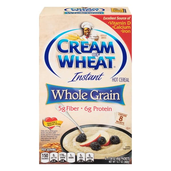 Cream Of Wheat Instant Hot Cereal Whole Grain