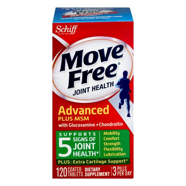 Schiff Move Free Advanced Plus Dietary Supplemen With Glucosamine Chondroitin
