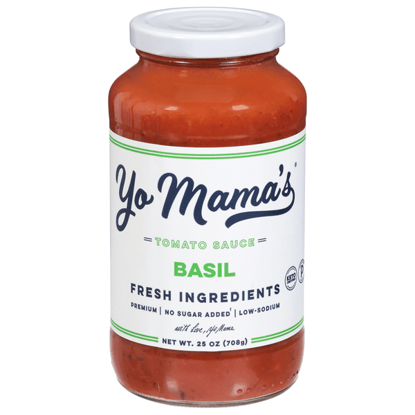 Is it Oats Free? Yo Mama's Foods Gluten-free, Keto, Tomato Basil Pasta Sauce