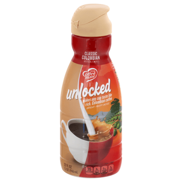 Nestle Coffee-Mate Unlocked Liquid Coffee Creamer Classic Colombian